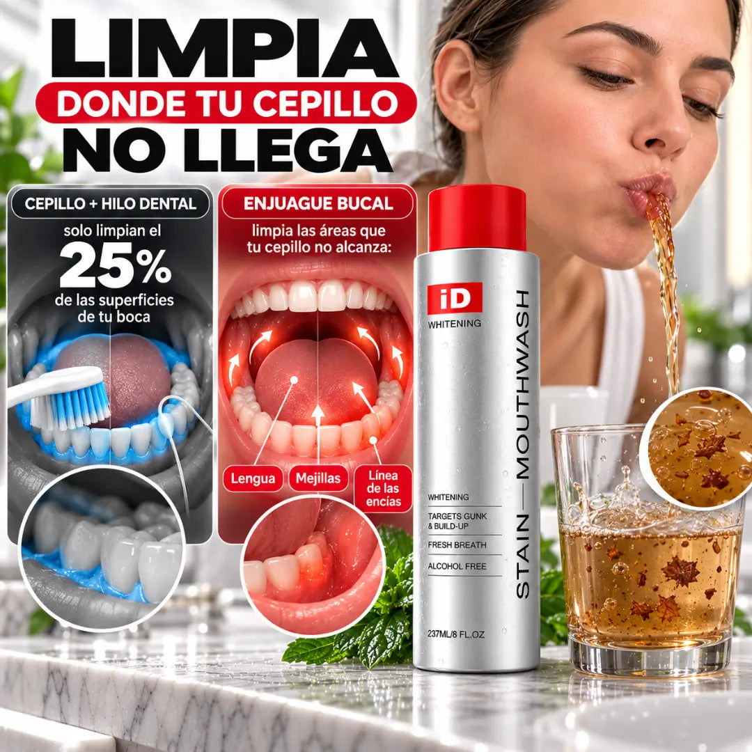 iD Stain – Enjuague Bucal
